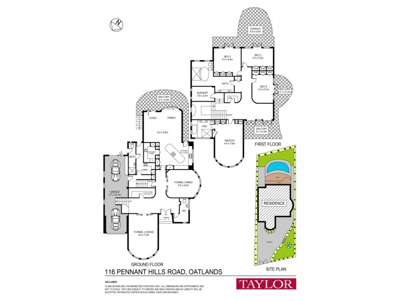 116 Pennant Hills Road, Oatlands NSW 2117 Floorplan