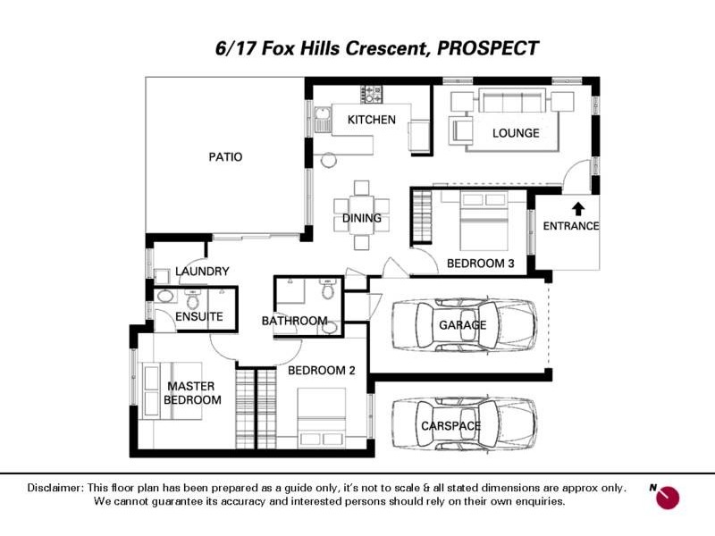 6/17 Fox Hills Crescent, Prospect NSW 2148 Floorplan