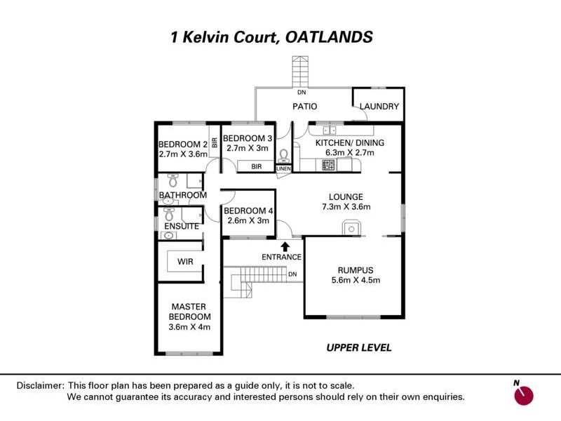 1 Kelvin Court, Oatlands NSW 2117 Floorplan