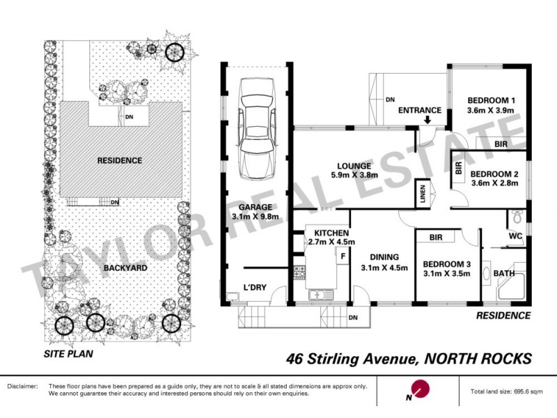 46 Stirling Avenue, North Rocks NSW 2151 Floorplan