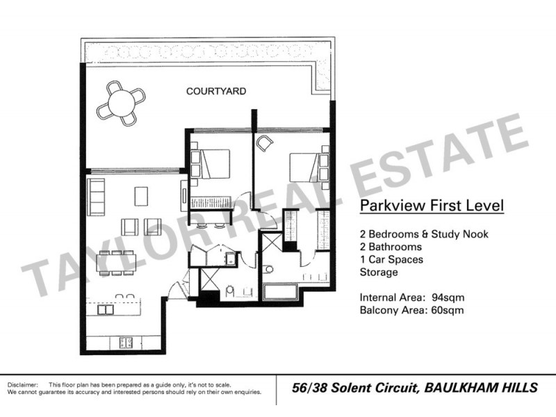 56/38 Solent Circuit, Bella Vista NSW 2153 Floorplan