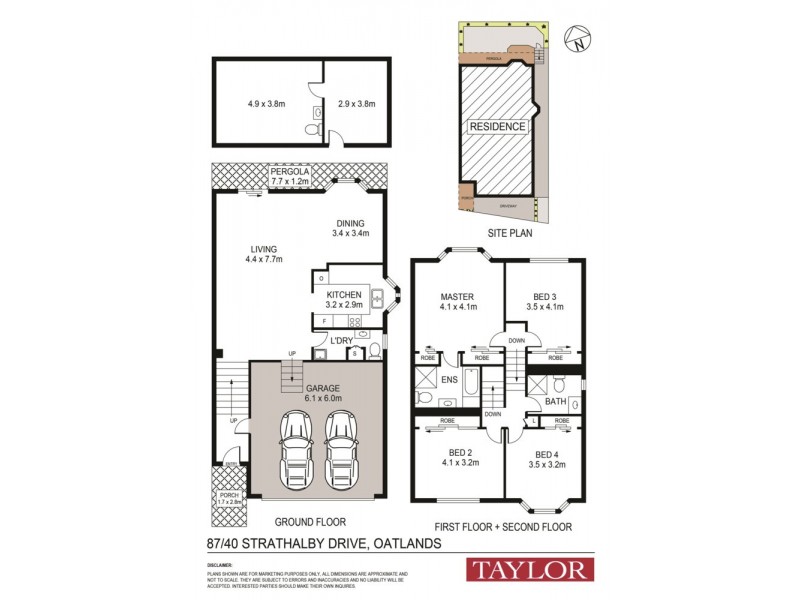 87/40 Strathalbyn Drive, Oatlands NSW 2117 Floorplan