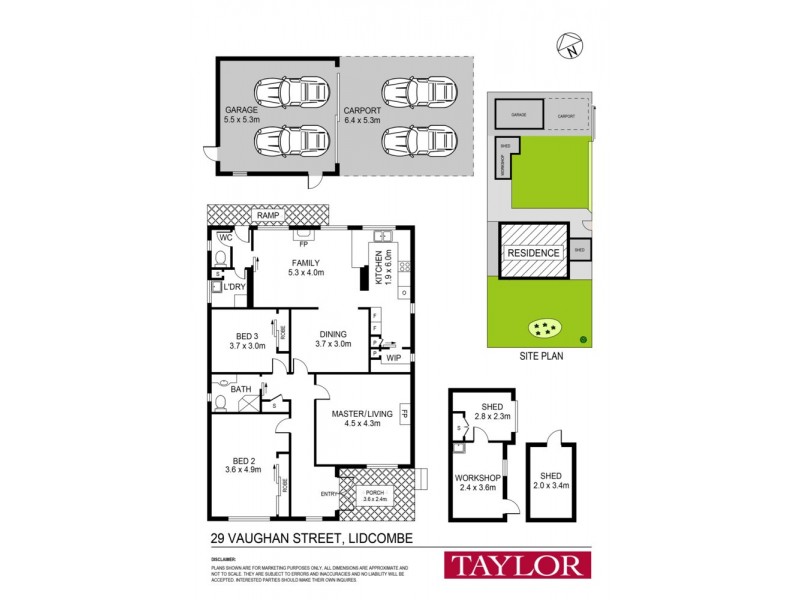 29 Vaughan Street, Lidcombe NSW 2141 Floorplan