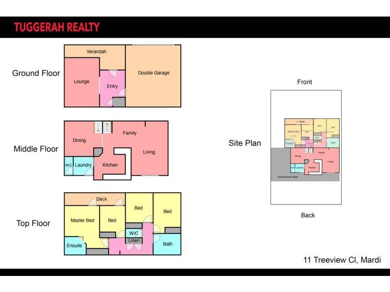 11 Treeview Place, Mardi NSW 2259 Floorplan