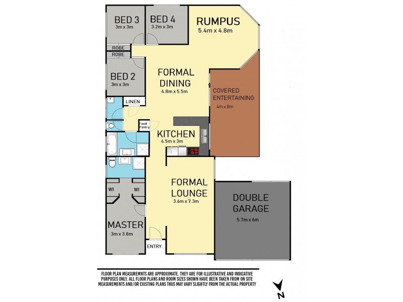 14 Joseph Esplanade, Mardi NSW 2259 Floorplan