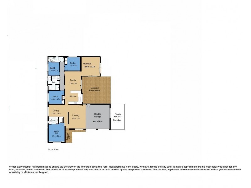 16 Forster Avenue, Watanobbi NSW 2259 Floorplan