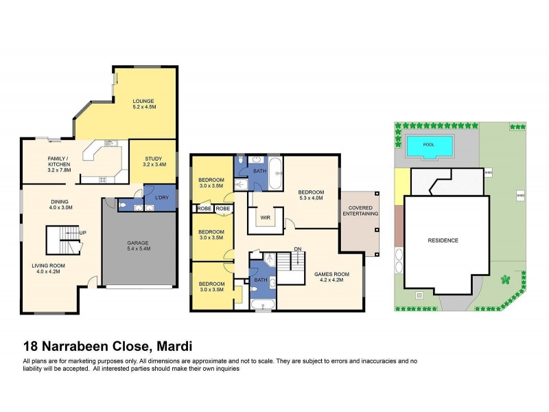 18 Narrabeen Close, Mardi NSW 2259 Floorplan