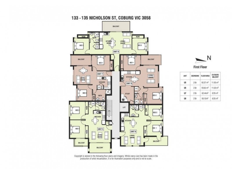 1 – 11/133 Nicholson Street, Coburg VIC 3058