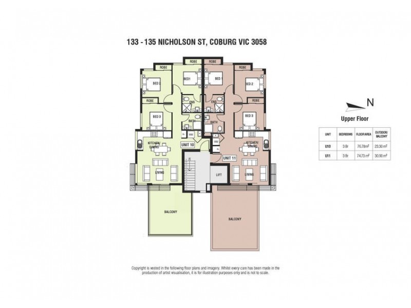 1 – 11/133 Nicholson Street, Coburg VIC 3058