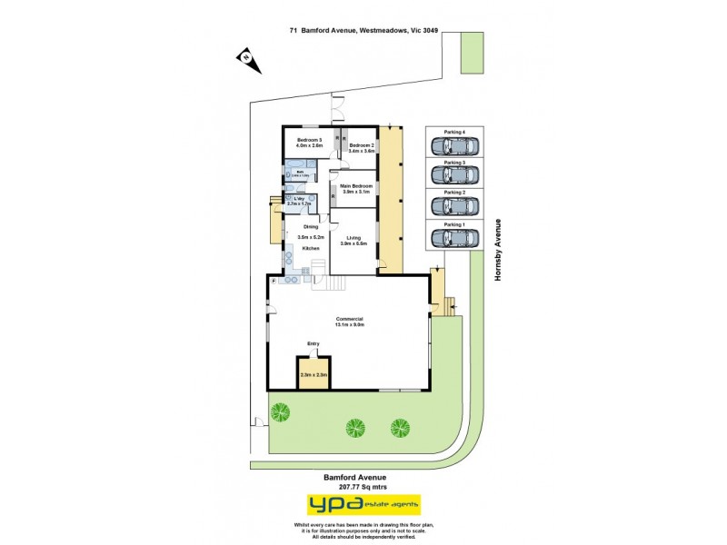 71 Bamford Avenue, Westmeadows VIC 3049 Floorplan
