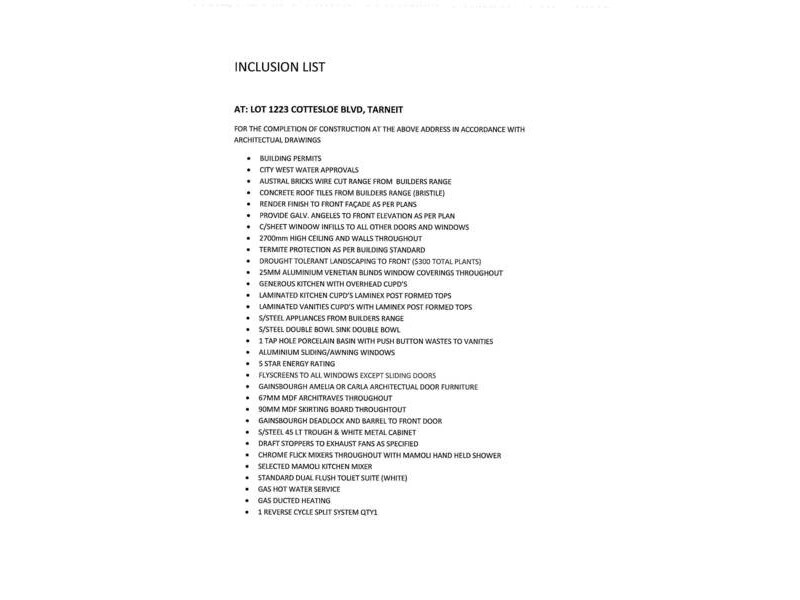 Lot 1223, – Cottesloe Boulevard, Tarneit VIC 3029