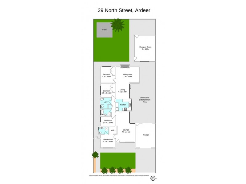 29 North Street, Ardeer VIC 3022 Floorplan