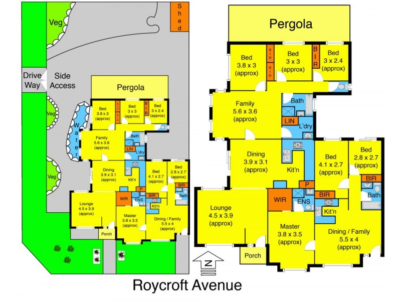 16 Roycroft Avenue, Burnside VIC 3023 Floorplan