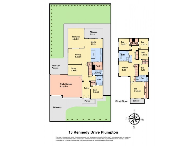13 Kennedy Drive, Plumpton VIC 3335 Floorplan