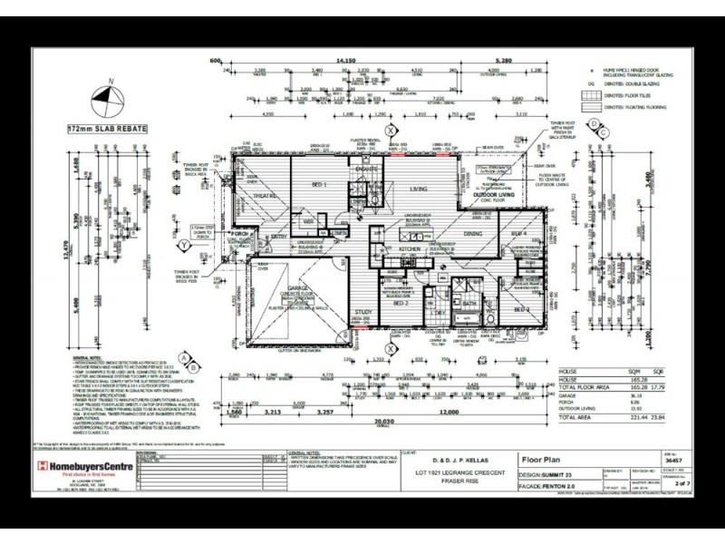 63 Legrange Crescent, Plumpton VIC 3335 Floorplan