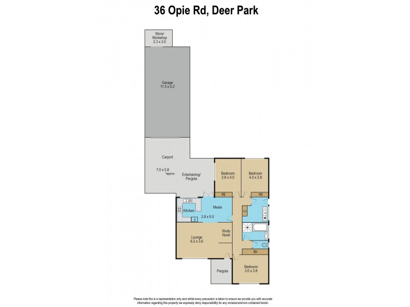 36 Opie Road, Deer Park VIC 3023 Floorplan