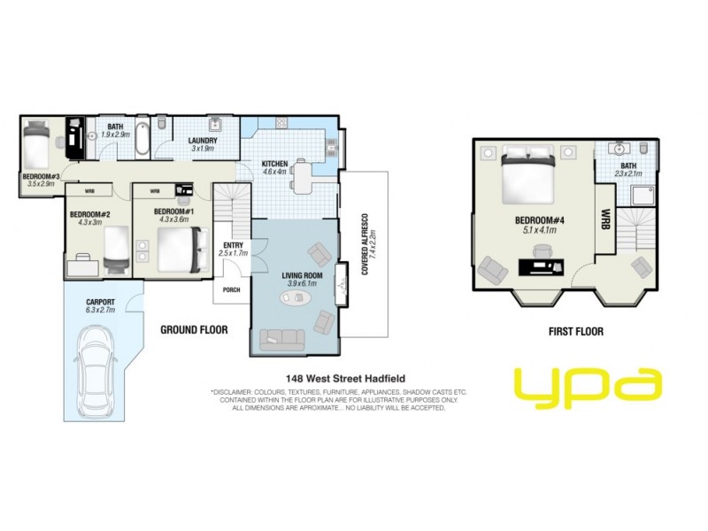 148 West Street, Hadfield VIC 3046 Floorplan