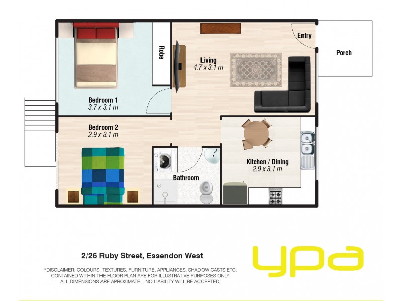 2/26 Ruby Street, Essendon West VIC 3040