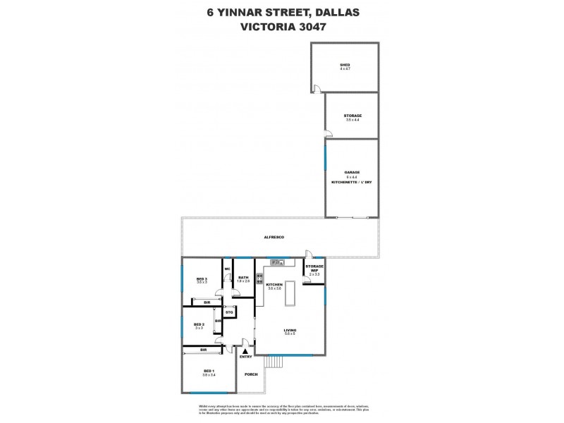 6 Yinnar Street, Dallas VIC 3047
