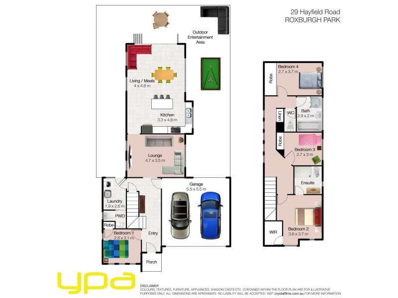 29 Hayfield Road, Roxburgh Park VIC 3064 Floorplan