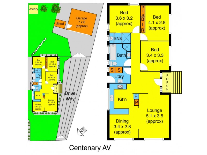 47 Centenary Avenue, Melton VIC 3337 Floorplan