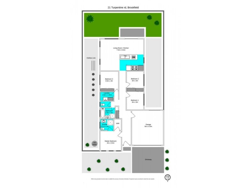 21 Turpentine Road, Brookfield VIC 3338 Floorplan