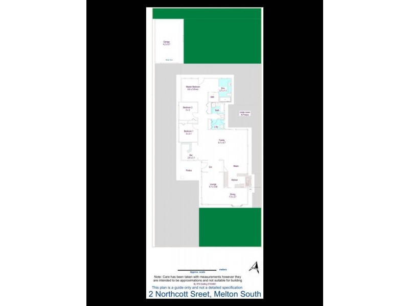 2 Northcott Street, Melton South VIC 3338 Floorplan