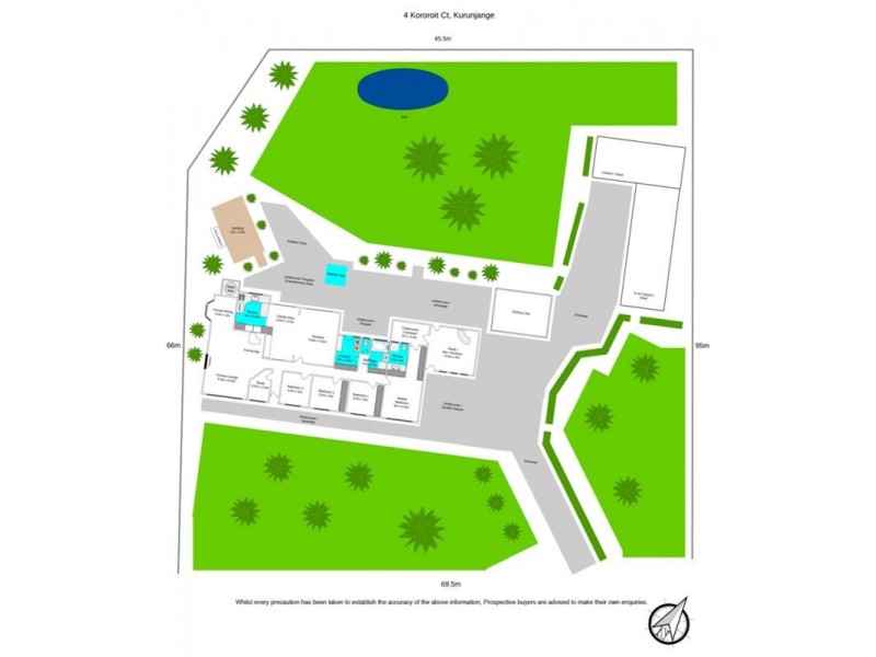 4 Kororoit Court, Kurunjang VIC 3337 Floorplan
