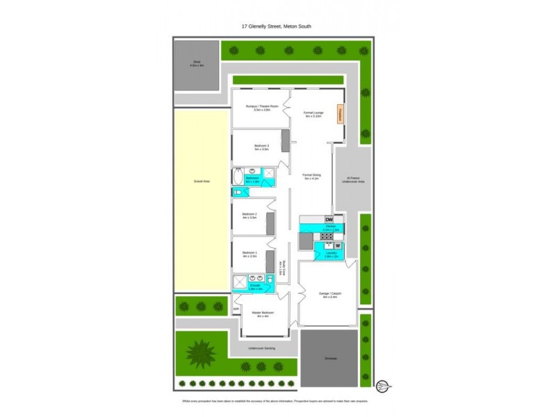 17 Glenelly Street, Melton South VIC 3338 Floorplan