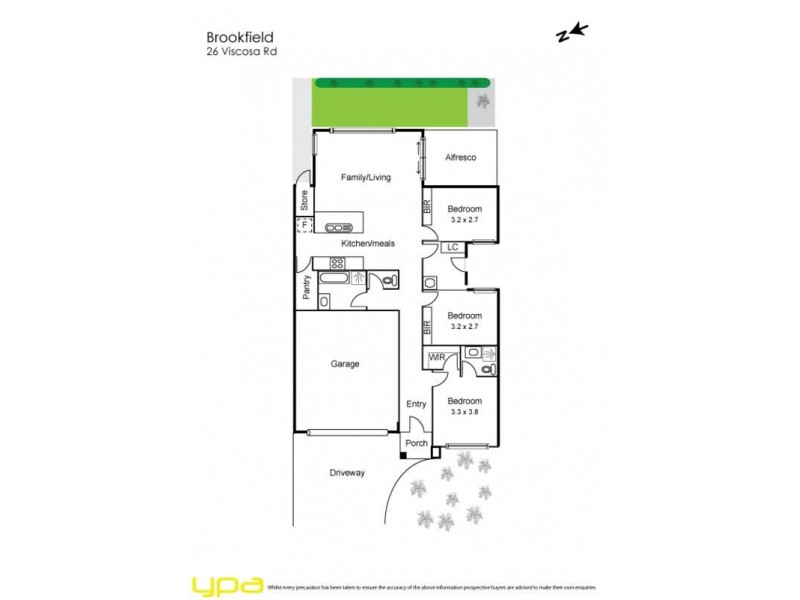 26 Viscosa Road, Brookfield VIC 3338 Floorplan