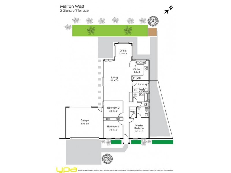 3 Glencroft Terrace, Melton West VIC 3337 Floorplan