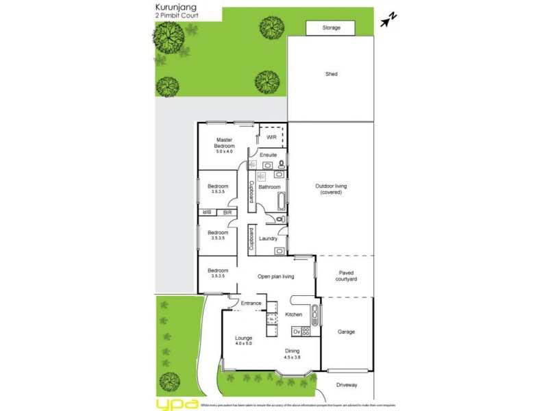2 Pimbit Court, Kurunjang VIC 3337 Floorplan