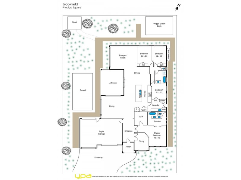 9 Indigo Square, Brookfield VIC 3338 Floorplan