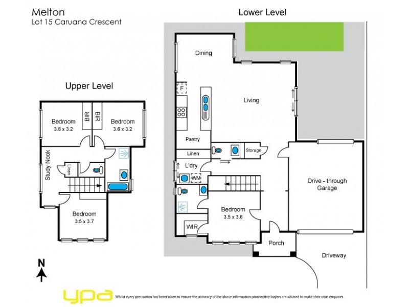 1 Caruana Crescent, Melton West VIC 3337 Floorplan