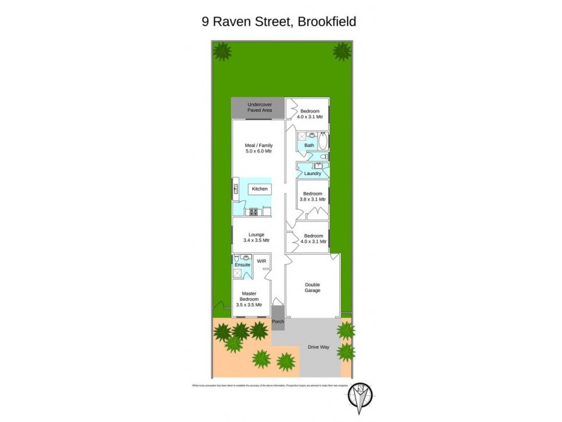 9 Raven Street, Brookfield VIC 3338 Floorplan