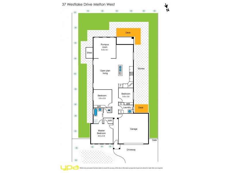 37 Westlake Drive, Melton West VIC 3337 Floorplan
