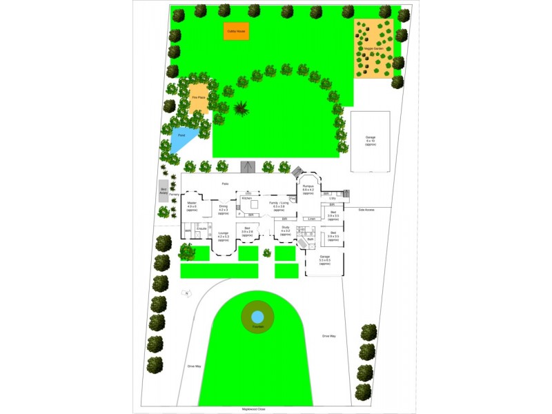 4 Maplewood Close, Brookfield VIC 3338 Floorplan