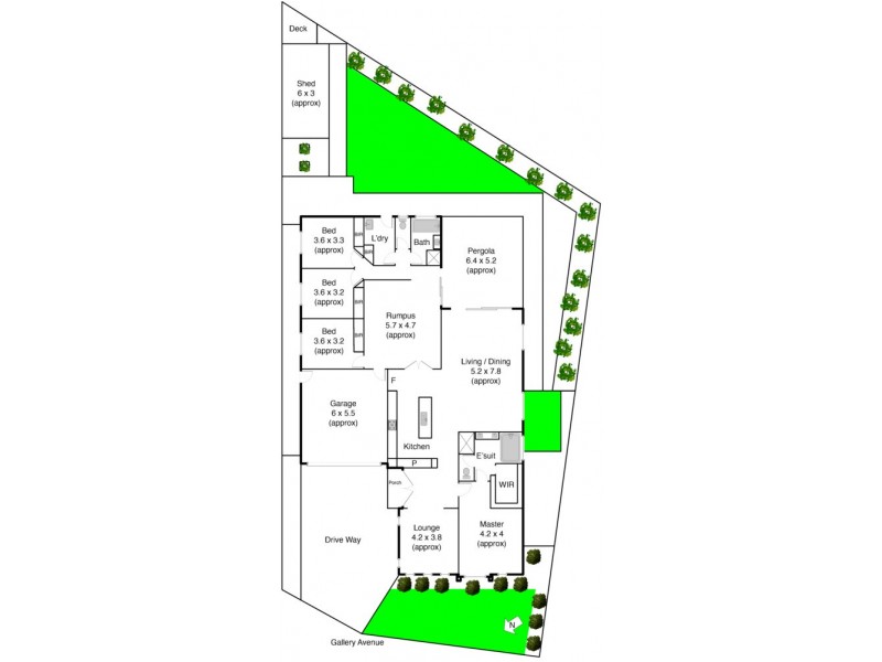 60 Gallery Avenue, Melton West VIC 3337 Floorplan