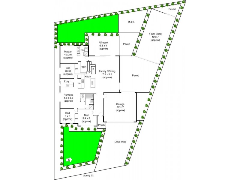 5 Liberty Court, Brookfield VIC 3338 Floorplan