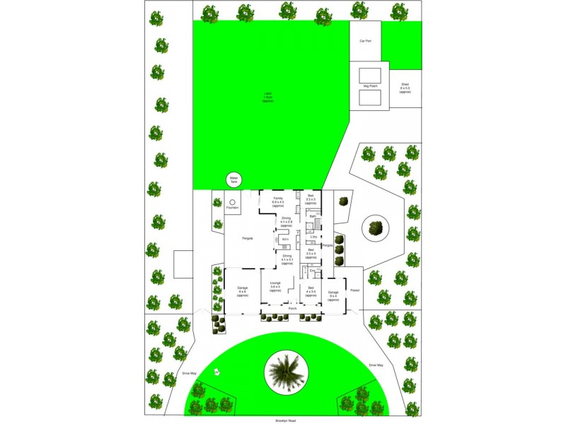 145 Brooklyn Road, Brookfield VIC 3338 Floorplan