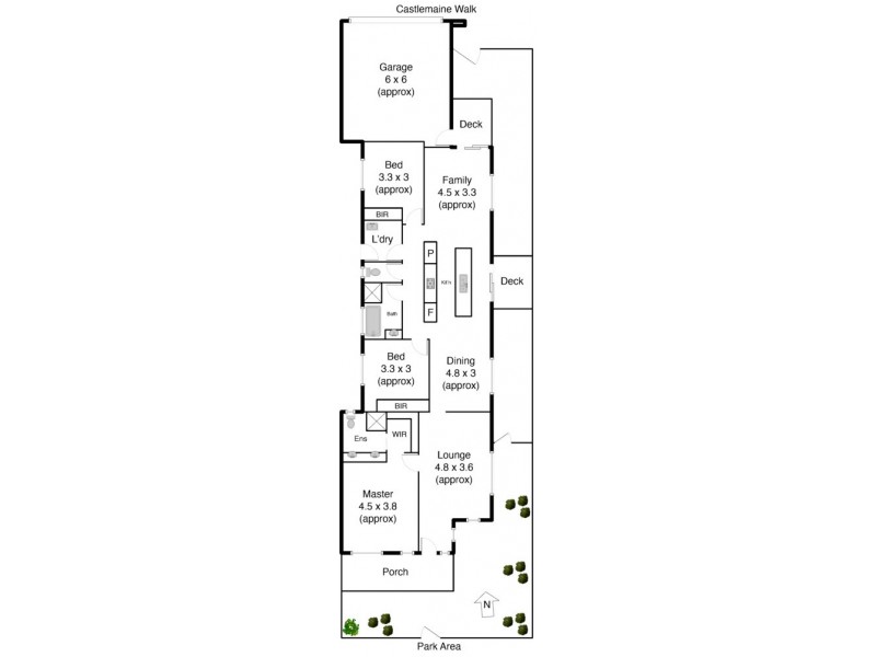 5 Castlemaine Walk, Eynesbury VIC 3338 Floorplan