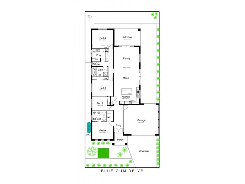 19 Bluegum Drive, Brookfield VIC 3338 Floorplan