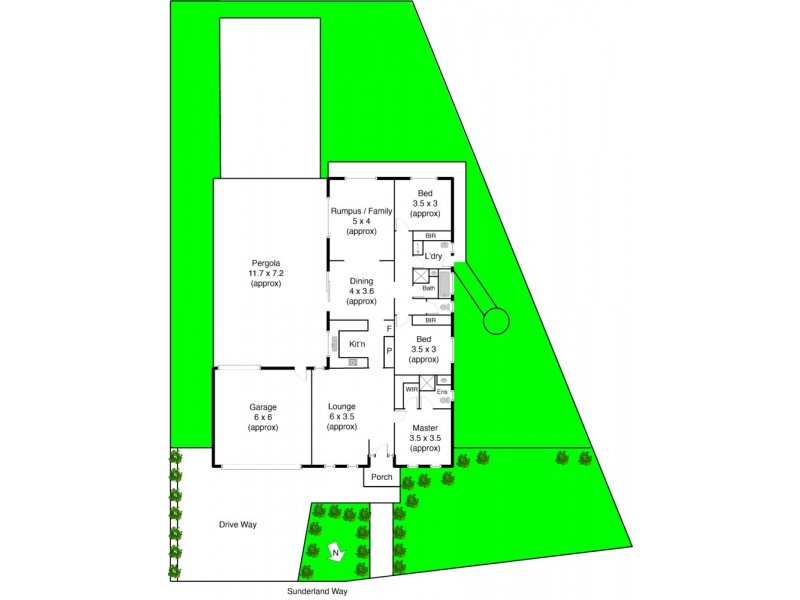 16 Sunderland Way, Melton West VIC 3337 Floorplan