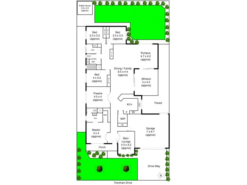 15 Trentham Avenue, Eynesbury VIC 3338 Floorplan