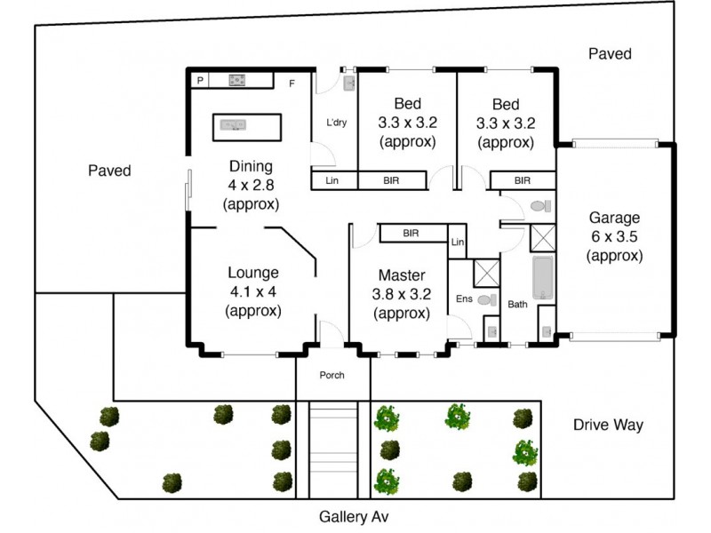 40 Gallery Avenue, Melton West VIC 3337 Floorplan