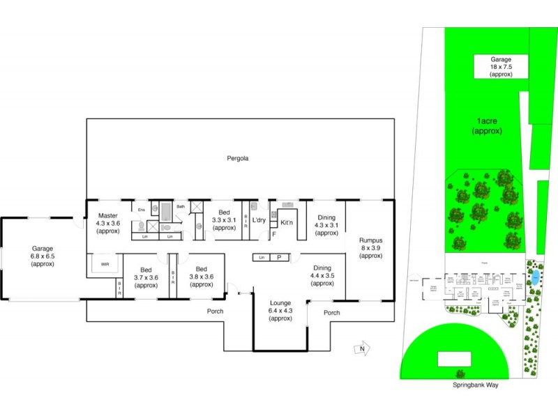 18 Springbank Way, Brookfield VIC 3338 Floorplan