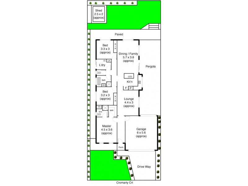 37 Cromarty Circuit, Darley VIC 3340 Floorplan