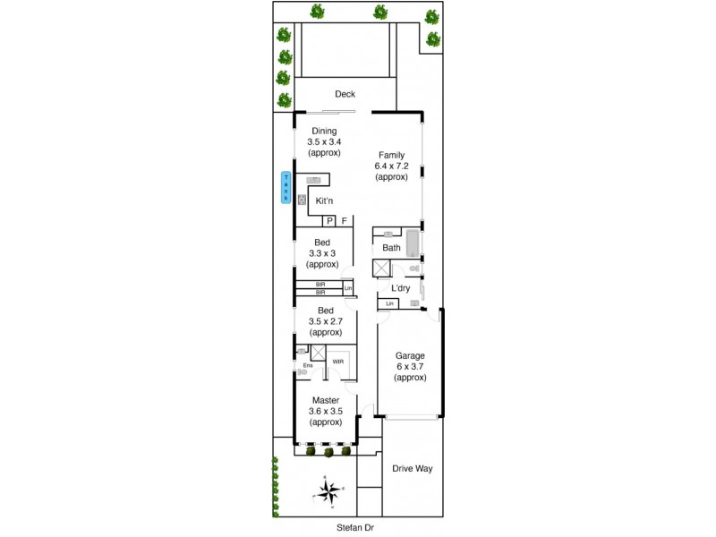 36 Stefan Drive, Melton West VIC 3337 Floorplan