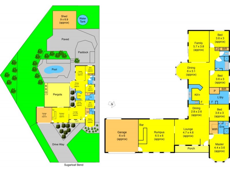 24 Sugarloaf Bend, Brookfield VIC 3338 Floorplan
