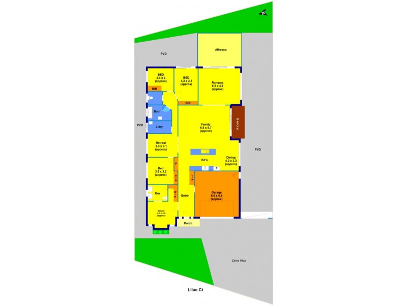 12 Lilac Court, Melton West VIC 3337 Floorplan